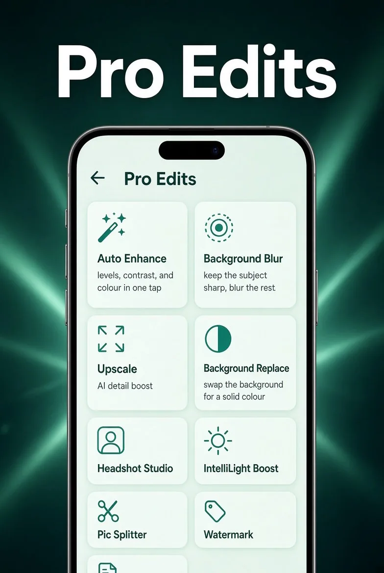 A Full Editing Toolkit