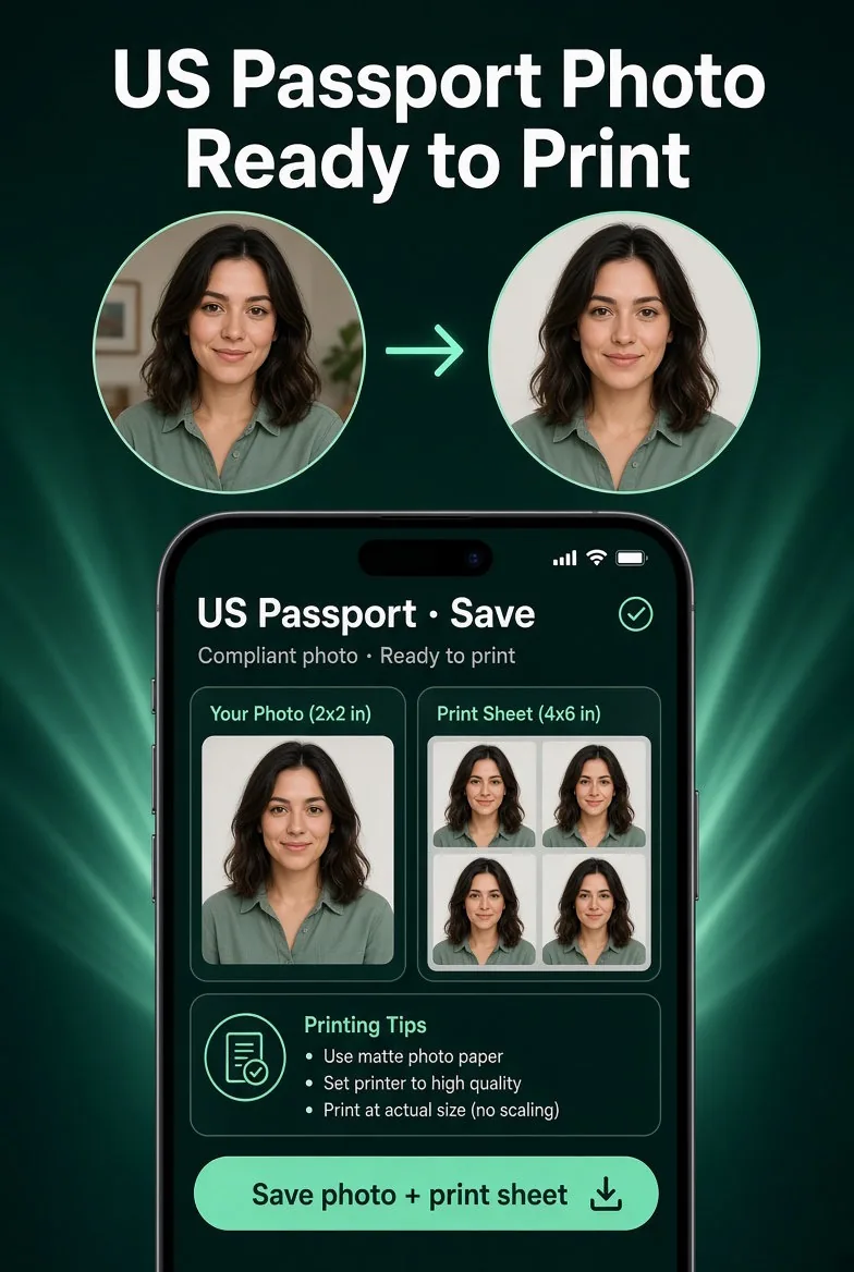 Passport Photos, Done Right
